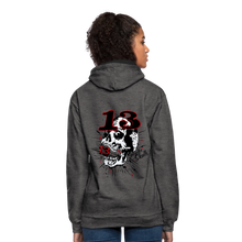 Charger l'image dans la galerie, Sweat-shirt contraste hipster skulls numéro 13 old school serie - anthracite/noir