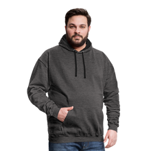 Charger l'image dans la galerie, Sweat-shirt contraste serpent cobra tete de mort old school tattoo art - anthracite/noir