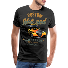 Charger l'image dans la galerie, T-shirt Homme Hot rod voiture custom old garage new york - noir