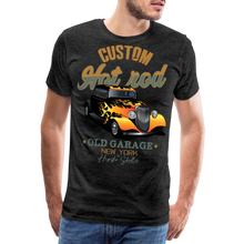Charger l'image dans la galerie, T-shirt Homme Hot rod voiture custom old garage new york - charbon
