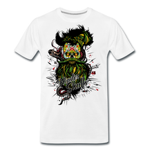 Charger l'image dans la galerie, T-shirt Homme Hipster Slulls Legendary leader 160322 - blanc