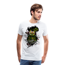 Charger l'image dans la galerie, T-shirt Homme Hipster Slulls Legendary leader 160322 - blanc