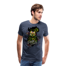 Charger l'image dans la galerie, T-shirt Homme Hipster Slulls Legendary leader 160322 - bleu chiné