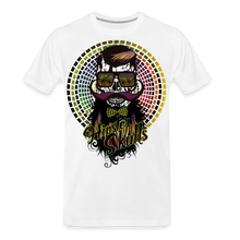 Charger l'image dans la galerie, Homme T-shirt Hipster skulls WHY ? - blanc