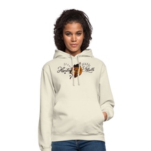 Charger l'image dans la galerie, Sweat-shirt à capuche unisexe hipster skulls tigre old school tatoo signature - vanille