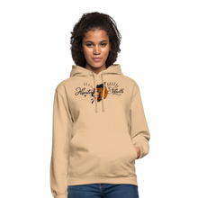 Charger l'image dans la galerie, Sweat-shirt à capuche unisexe hipster skulls tigre old school tatoo signature - pêche