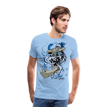 Charger l'image dans la galerie, Homme T-shirt Hipster Skulls Born to Skate - ciel