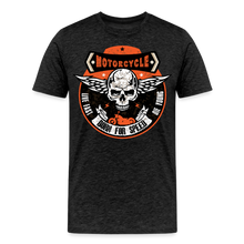 Charger l'image dans la galerie, T-shirt Homme Motorcycle Vintage born to speed - charbon