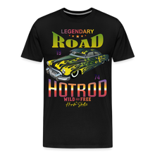 Charger l'image dans la galerie, T-shirt Homme Hot Rod Wild and Free - noir