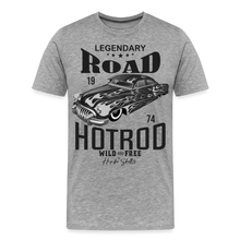 Charger l'image dans la galerie, T-shirt Homme Hot Rod Wild and Free 2 - gris chiné