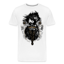 Charger l'image dans la galerie, T-shirt Homme Hipster Skulls Stay Strong - blanc