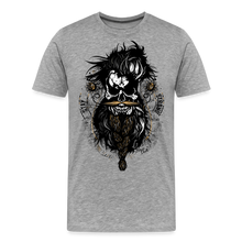 Charger l'image dans la galerie, T-shirt Homme Hipster Skulls Stay Strong - gris chiné