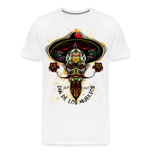 Charger l'image dans la galerie, T-shirt Homme Hipster Mexican Skulls Lead - blanc