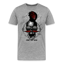 Charger l'image dans la galerie, T-shirt Homme Punks Not Dead - gris chiné