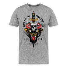 Charger l'image dans la galerie, T-shirt Homme Panther Strike First - gris chiné