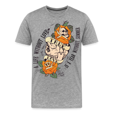 Charger l'image dans la galerie, T-shirt Homme Old Skulls Tattoo True Love - gris chiné