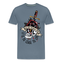 Charger l'image dans la galerie, T-shirt Homme Tattoo Hope - gris bleu