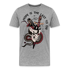 Charger l'image dans la galerie, T-shirt Homme Hope Last To Die - gris chiné