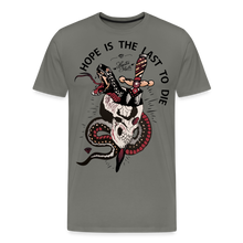 Charger l'image dans la galerie, T-shirt Homme Hope Last To Die - asphalte