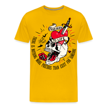 Charger l'image dans la galerie, T-shirt Homme Old School Tattoo From death to life - jaune soleil