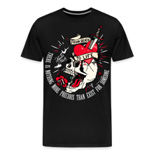 Charger l'image dans la galerie, T-shirt Homme Old School Tattoo From death to life noir - noir