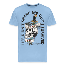 Charger l'image dans la galerie, T-shirt Homme Old School Never Die - ciel