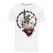 Charger l'image dans la galerie, T-shirt Homme Courage has no age - blanc