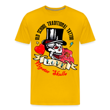 Charger l'image dans la galerie, T-shirt Homme Old school traditional tatoo - jaune soleil