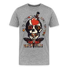 Charger l'image dans la galerie, T-shirt Homme Buterfly number 13 - gris chiné