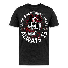 Charger l'image dans la galerie, T-shirt Homme Luck Something helps noir - charbon