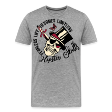 Charger l'image dans la galerie, T-shirt Homme Fearless Life - gris chiné