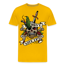 Charger l'image dans la galerie, T-shirt Homme Old school tattoo don't give up - jaune soleil