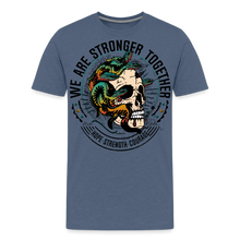 Charger l'image dans la galerie, T-shirt Homme We are stronger together - bleu chiné