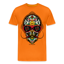 Charger l'image dans la galerie, T-shirt Homme Crâne mexicain - orange