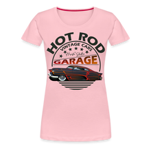 Charger l'image dans la galerie, T-shirt Femme Hot rod Garage - rose liberty