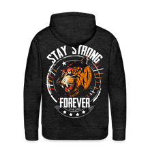 Charger l'image dans la galerie, Sweat-shirt à capuche hommes Tiger Stay Strong - charbon