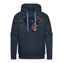 Charger l'image dans la galerie, Sweat-shirt à capuche hommes Panthère Wild Free - marine