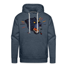 Charger l'image dans la galerie, Sweat-shirt à capuche hommes Panthère Wild Free - bleu jeans