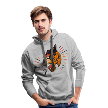 Charger l'image dans la galerie, Sweat-shirt à capuche hommes Tiger Stay Strong 2 - gris chiné