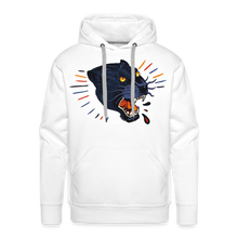 Charger l'image dans la galerie, Sweat-shirt à capuche hommes Panthère Wild Free 2 - blanc