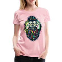 Charger l'image dans la galerie, T-shirt Femme Hipster Skulls Peace - rose liberty