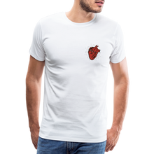 Charger l'image dans la galerie, T-shirt Homme Heart Old school - blanc