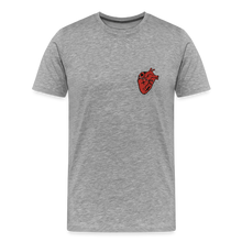 Charger l'image dans la galerie, T-shirt Homme Heart Old school - gris chiné