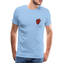 Charger l'image dans la galerie, T-shirt Homme Heart Old school - ciel