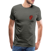 Charger l'image dans la galerie, T-shirt Homme Heart Old school - asphalte