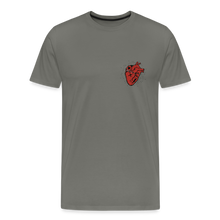 Charger l'image dans la galerie, T-shirt Homme Heart Old school - asphalte
