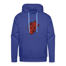 Charger l'image dans la galerie, Sweat-shirt à capuche hommes Heart - bleu royal