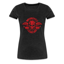 Charger l'image dans la galerie, T-shirt Femme Motorcycle Vintage Legendary riders - charbon