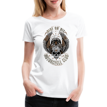 Charger l'image dans la galerie, T-shirt Femme Motorcycle Vintage Aigle - blanc