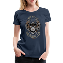 Charger l'image dans la galerie, T-shirt Femme Motorcycle Vintage Aigle - bleu marine